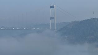 �stanbul'da yo�un sis