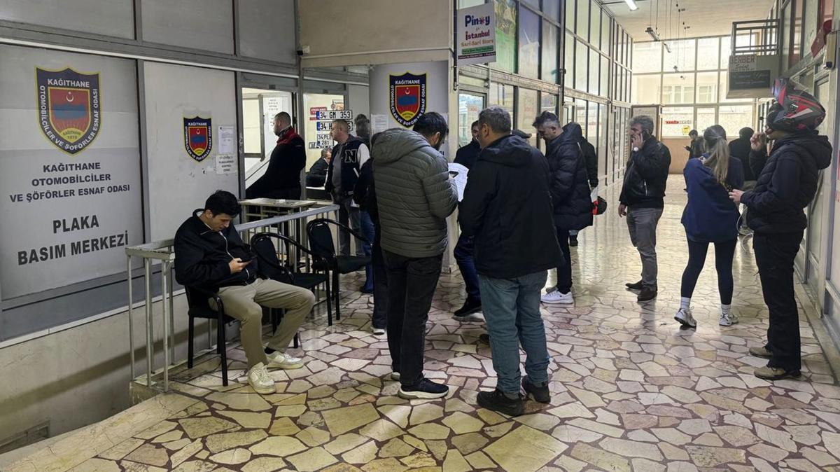 �stanbul'daki plaka yo�unlu�u