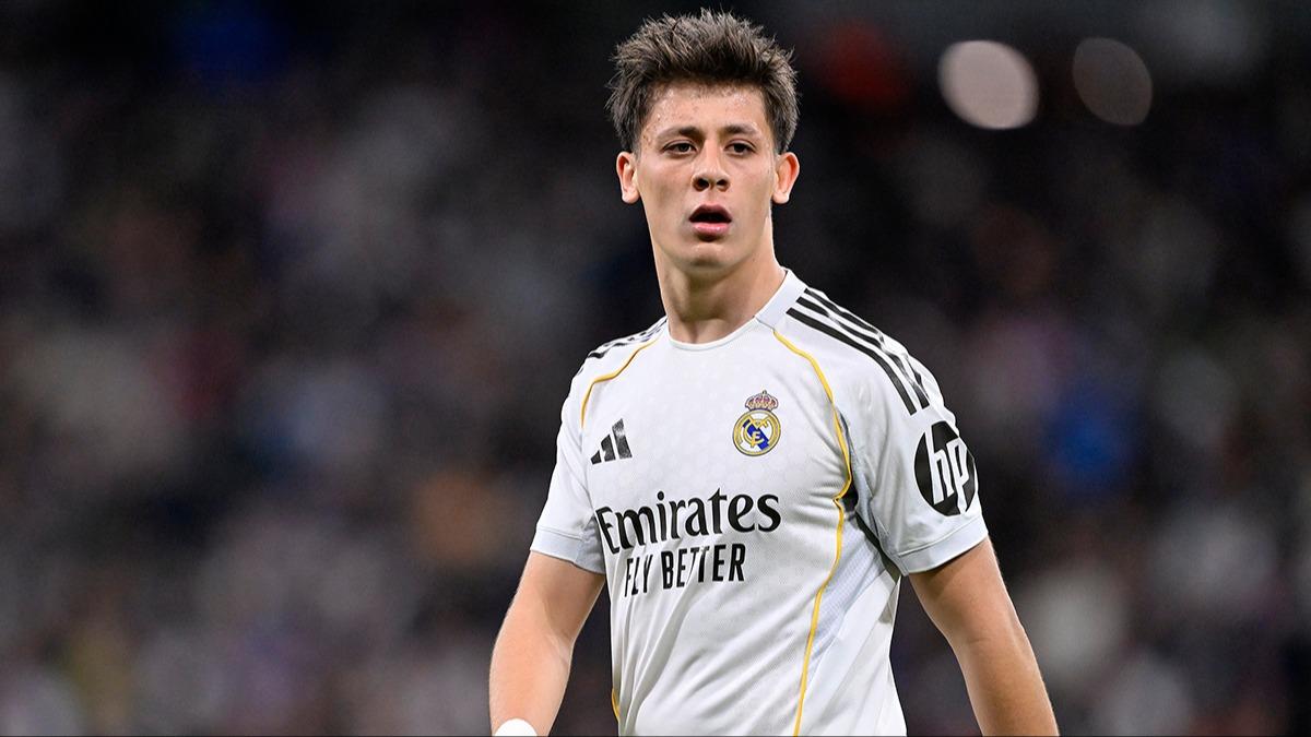 Real Madrid'de Arda G�ler fark�