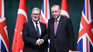 Ba�kan Erdo�an, Starmer ile g�r��t�