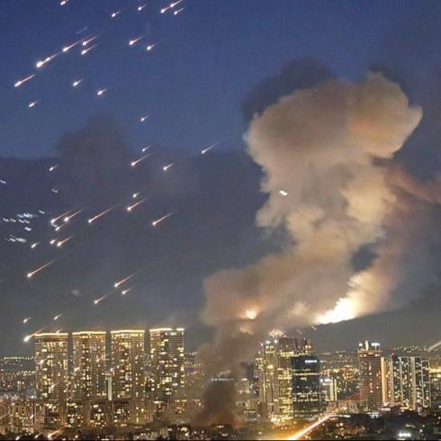 ��galci �srail sald�r�lar�na misilleme