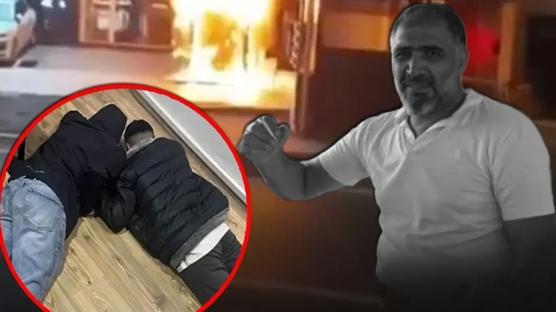 �nce i� yeri kundakland�, ard�ndan pusu kuruldu