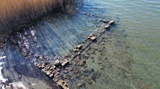 �znik G�l�'nde tarihi ke�if: Sular �ekilince g�n y�z�ne ��kt�