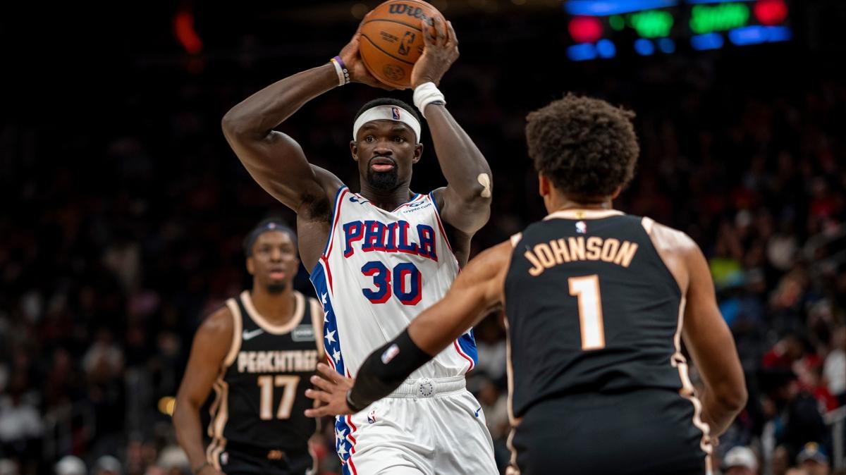 Adem Bona'n�n �abas� yetmedi! Philadelphia , Atlanta'ya yenildi