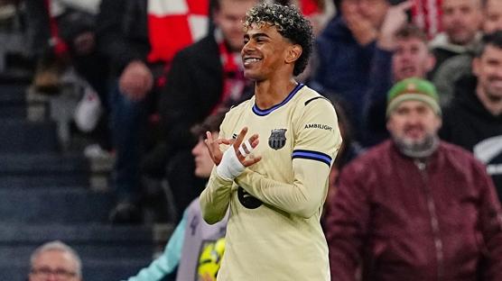 Barcelona'ya galibiyeti Lamine Yamal getirdi