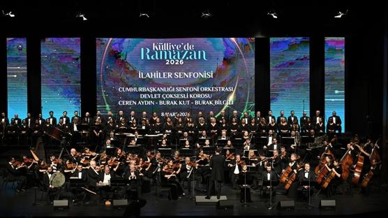 'K�lliye'de Ramazan' etkinlikleri kapsam�nda 'Senfonik �lahiler Konseri' d�zenlendi