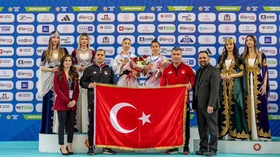 Milli judoculardan Avrupa Kupas�'nda 2 madalya
