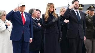 Misillemelerde �len ABD askerlerinin cenazeleri Delaware'e getirildi