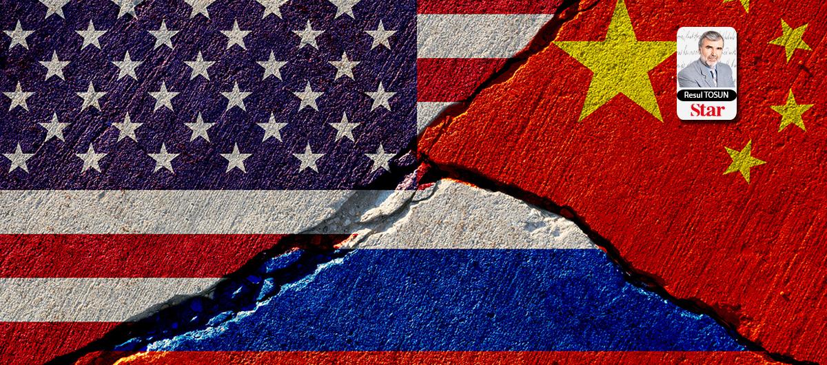 Ne ABD dosttur, ne Rusya ne de �in!