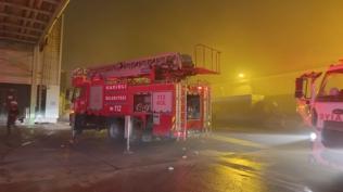 Osmaniye'de pili� kesimhanesinde ��kan yang�n kontrol alt�na al�nd�