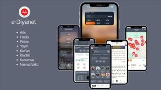 e-Diyanet uygulamas� 1 milyondan fazla kullan�c�ya ula�t�