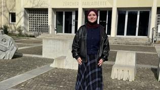 M�sl�man az�nl�klar�n sesi olacak... Vera �elik, Z�rih Meclisi'ne se�ilen ilk ba��rt�l� �ye oldu