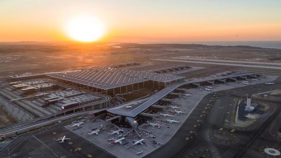 Binden fazla u�u�la g�ky�z�n�n merkezi! �stanbul Havaliman� Avrupa'da zirvede