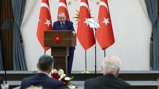 Cumhurba�kan� Erdo�an, dini az�nl�k temsilcileriyle bir araya geldi