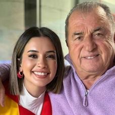 Fatih Terim, Galatasaray - Liverpool ma��nda trib�nde yer ald�