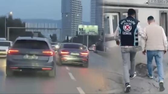 G�r�nt�ler tepki toplam��t�! Trafikte makas atan s�r�c�ye 90 bin lira ceza