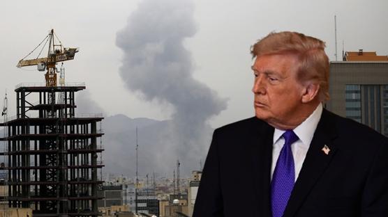 �srail'den sald�r�, Trump'tan mesaj: �ran ile konu�abilirim