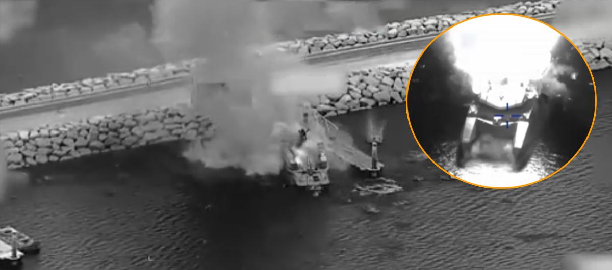 ABD/�srail- �ran sava�� 12. g�n�nde! May�n gemileri b�yle vuruldu