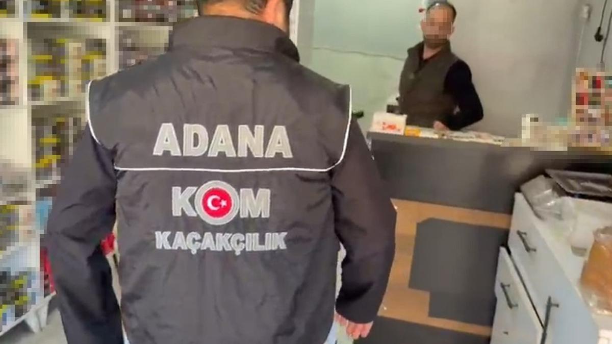 Adana'da sigara ka�ak��lar�na darbe