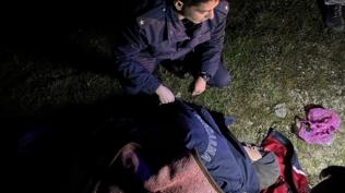 Donmak �zereyken imdad�na ekipler yeti�ti: 73 a��ndaki kad�n yama�ta bulundu