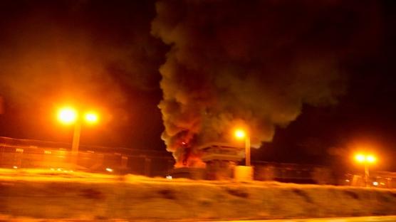 Irak'taki ABD �ss�ne sald�r�... Patlama sesleri duyuldu