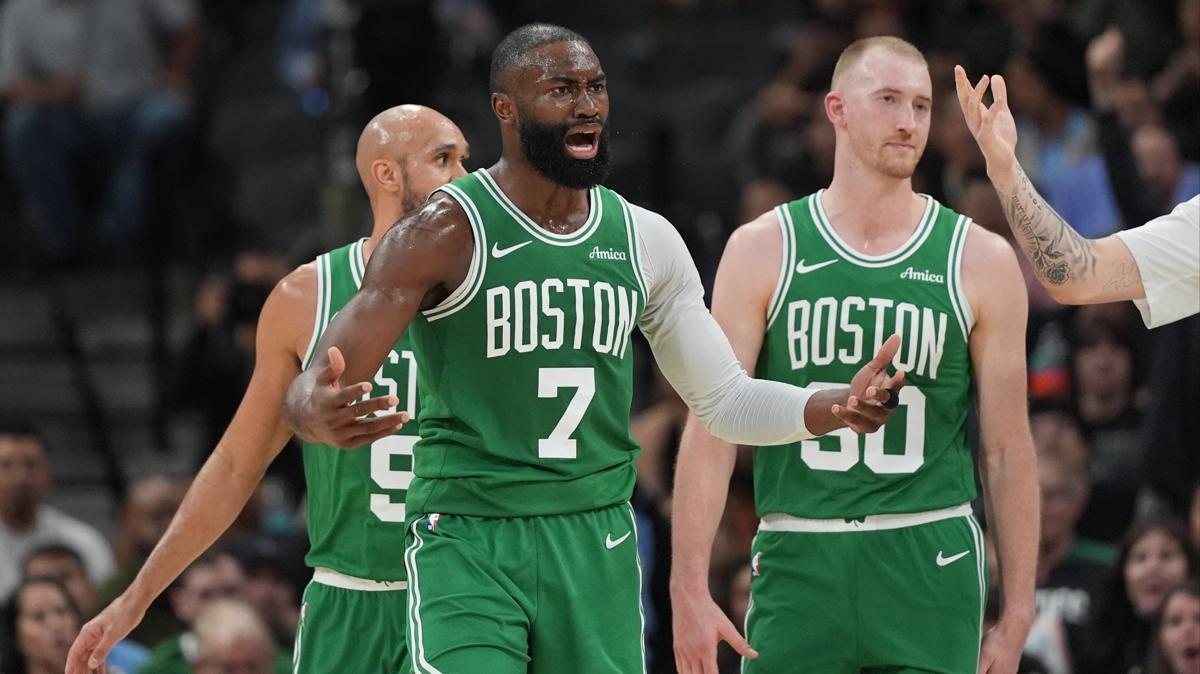 Jaylen Brown'dan MVP itiraf�: Ne yaparsam yapay�m asla yeterli olmayacak