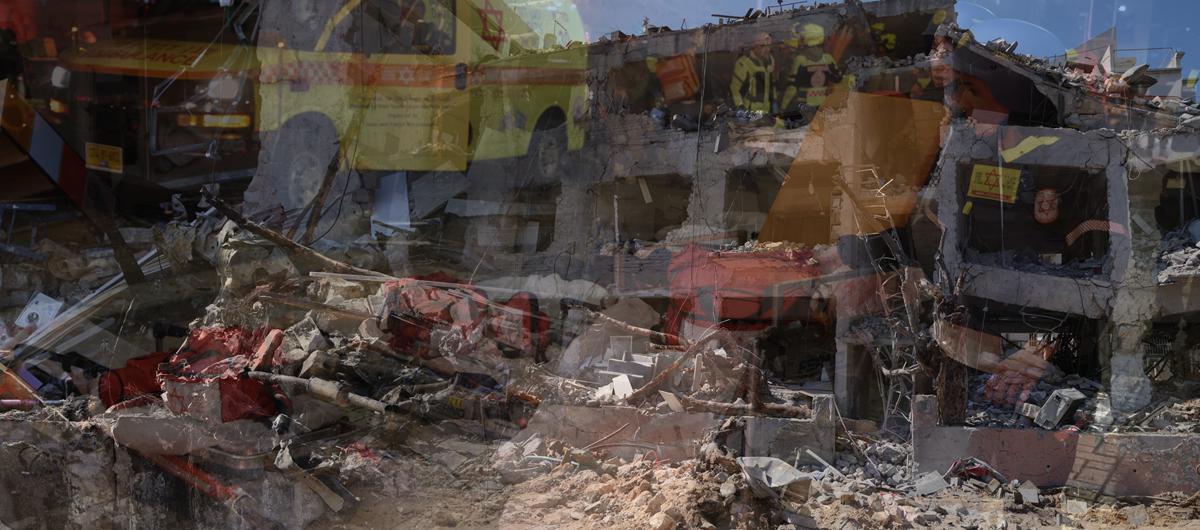 Tel Aviv'de acil durum sirenleri �al�yor! �ran'dan �srail'e f�ze misillemesi