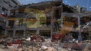 Tel Aviv'de acil durum sirenleri �al�yor! �ran'dan �srail'e f�ze misillemesi