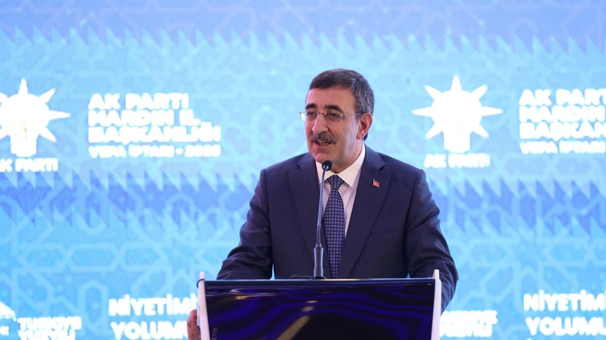 Ter�rs�z T�rkiye s�reci! Cumhurba�kan� Yard�mc�s� Y�lmaz: Ter�re, �iddete yer yok