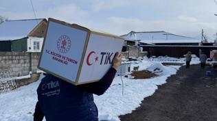 T�KA'dan ihtiya� sahibi ailelere yard�m eli