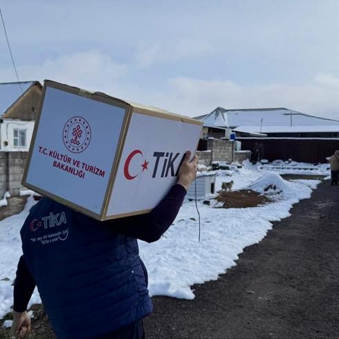 T�KA'dan ihtiya� sahibi ailelere yard�m eli