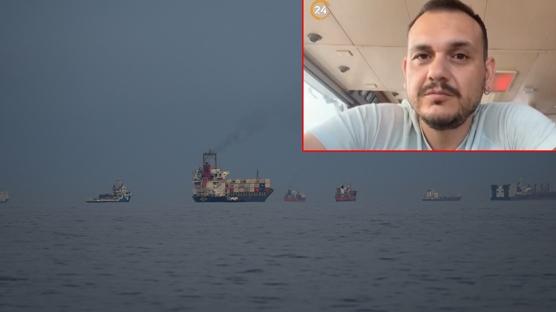 T�rk kaptan H�rm�z'deki deh�eti 24 TV'ye aktard�