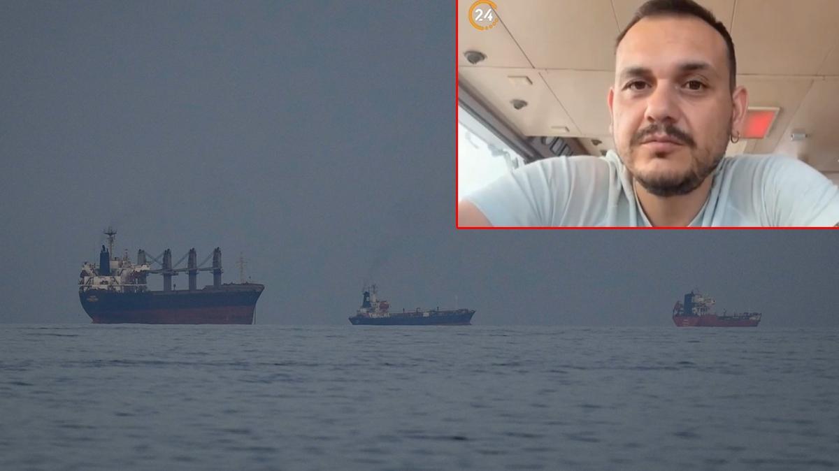 T�rk kaptan H�rm�z'deki deh�eti 24 TV'ye aktard�