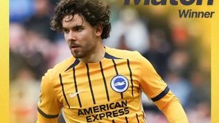 Maçın oyuncusu seçildi