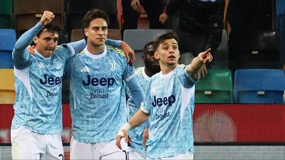 Kenan Y�ld�z'�n asisti Juventus'a galibiyeti getirdi