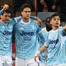 Kenan Y�ld�z'�n asisti Juventus'a galibiyeti getirdi