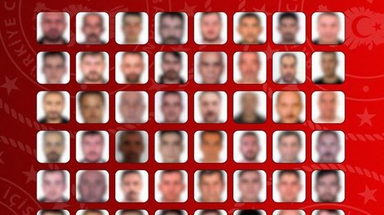 Türkiye tarafından aranan 72 şüpheli yakalanarak ülkeye getirildi