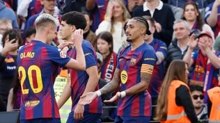 Raphinha hat-trick yapt�! Barcelona'dan Sevilla'ya 5 gol
