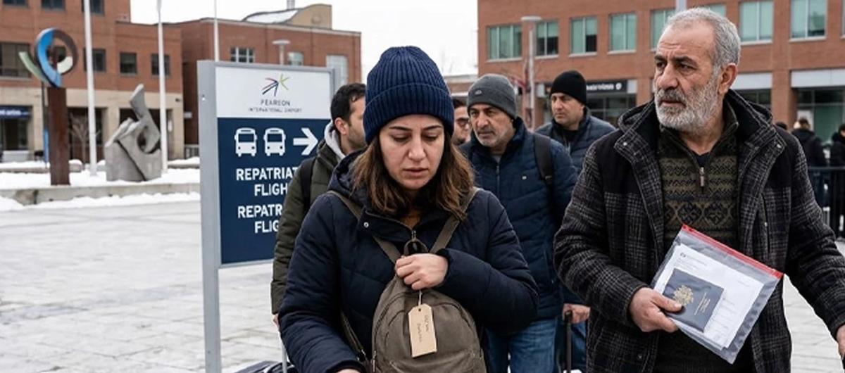 Depremzedeleri yar� yolda b�rakt�lar! Binlerce T�rk yurda d�n�yor