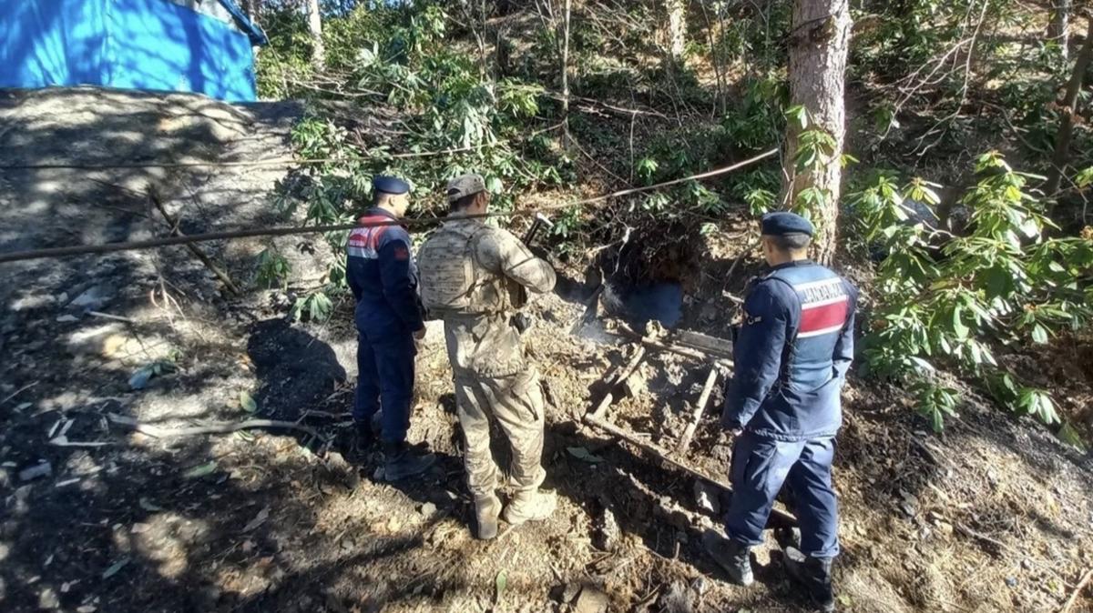 Ruhsats�z i�letilen 6 maden oca�� imha edildi