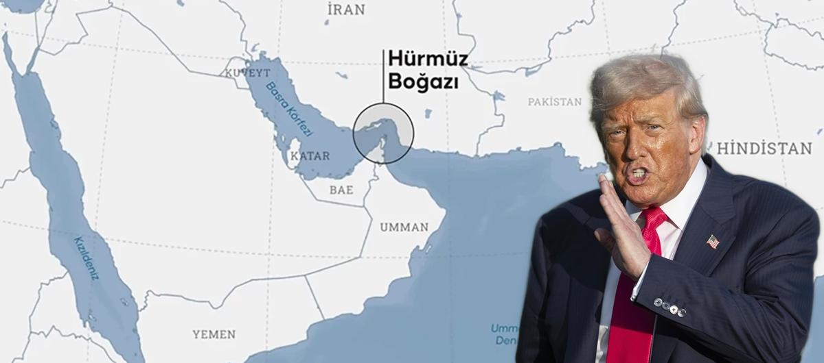 Trump, H�rm�z i�in harekete ge�ti! Diplomatik temaslar ba�lad�