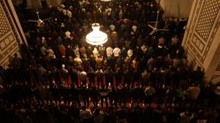 Şam'daki Emevi Camisi'nde Kadir Gecesi idrak edildi