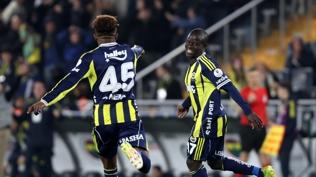 Fenerbah�e formas�yla ilk gol: N'Golo Kante