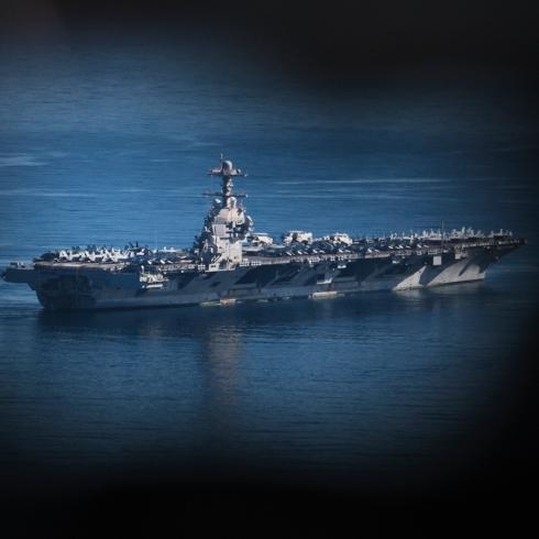 Gemide hasar b�y�k! USS Gerald R. Ford rotas�n� Girit'e �evirdi