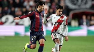 Samsunspor'un rakibi Rayo Vallecano, Levante'ye tak�ld�