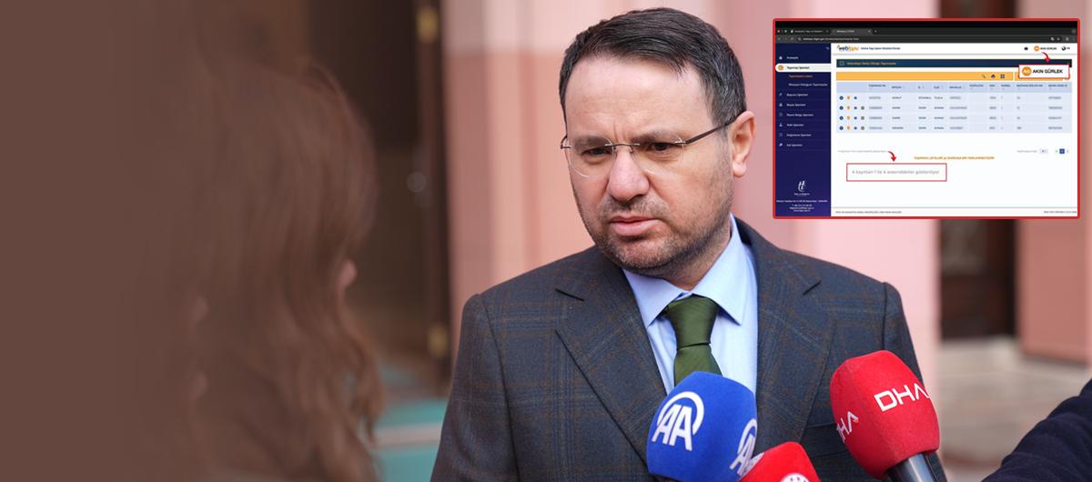 Bakan G�rlek kendisine iftira atan �zel'in ipli�ini pazara ��kard�: �ki noktay� perdelemek istiyor