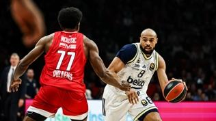 Fenerbah�e Beko'nun serisi Olympiakos kar��s�nda son buldu