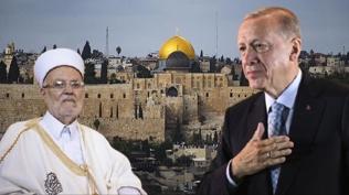 Mescid-i Aksa imam�ndan Cumhurba�kan� Erdo�an'a �vg�
