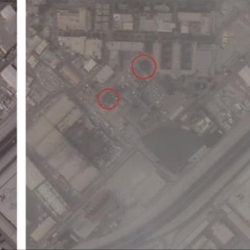 Uydu g�r�nt�leri ortaya koydu