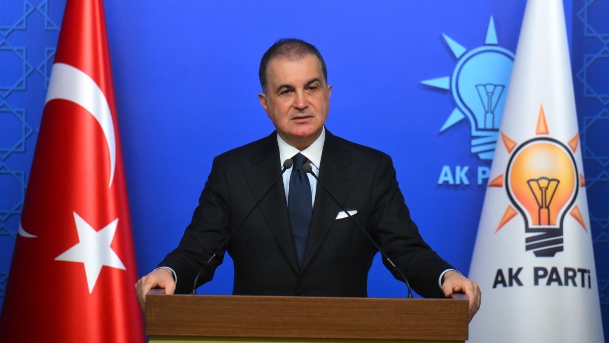 AK Parti S�zc�s� �elik: Bar�� masas�n�n kurulaca�� yer T�rkiye, kuracak lider Erdo�an'd�r